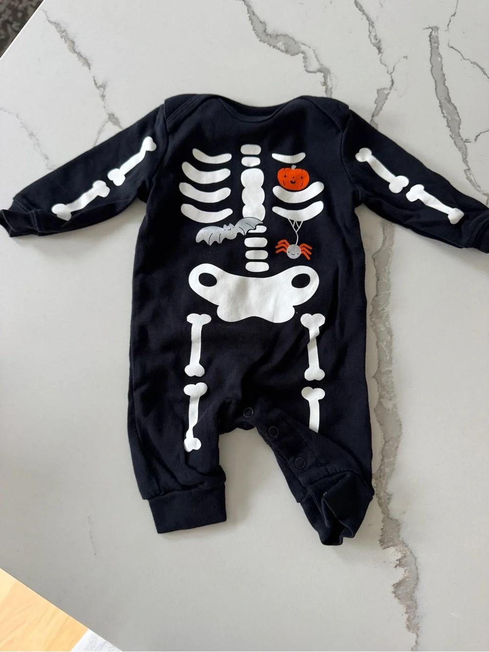 Carter's Baby Halloween Footie Set - Black, Orange & White